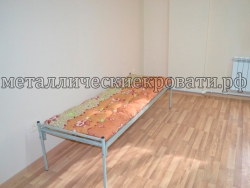 Металлические одноярусные кровати эконом